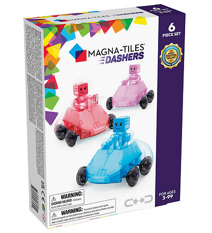 Magna-Tiles Magnetsæt - Dashers - 6 Dele Magna-Tiles Magnetsæt - Dashers - 6 Dele