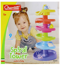 Quercetti Kuglebane - Spiral Tower - 10 Dele - 6501 Quercetti Kuglebane - Spiral Tower - 10 Dele - 6501