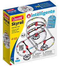 Quercetti Kuglebane - Skyrail Starter Set Rollercoster - 94 Dele Quercetti Kuglebane - Skyrail Starter Set Rollercoster - 94 Dele
