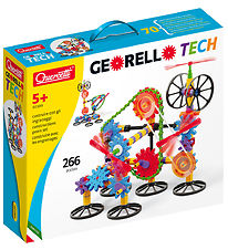 Quercetti Byggesæt - Georello Tech - 266 Dele - 2389 Quercetti Byggesæt - Georello Tech - 266 Dele - 2389