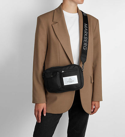 Markberg Shoulder Bag - DarlaMBG - Recycled - Black w. Reflector