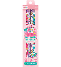 Ooly Blyanter - 12 stk - Graphite - Funtastic Friends Ooly Blyanter - 12 stk - Graphite - Funtastic Friends