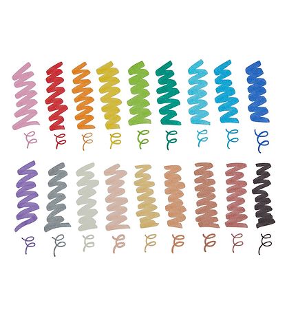 Ooly Dobbeltsidede Tuscher - 18 stk - Color Together