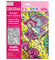 Ooly Magiske Maleark - Hidden Colors - 8 Stk. - Magic Friends Ooly Magiske Maleark - Hidden Colors - 8 Stk. - Magic Friends