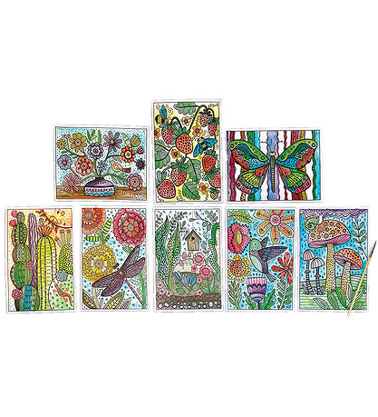 Ooly Magiske Maleark - Hidden Colors - 8 Stk. - Magic Nature Ooly Magiske Maleark - Hidden Colors - 8 Stk. - Magic Nature