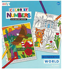 Ooly Malebog - Color By Numbers - Wonderful World Ooly Malebog - Color By Numbers - Wonderful World