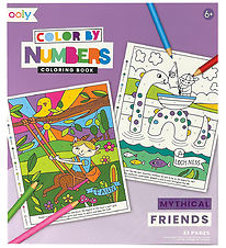 Ooly Malebog - Color By Numbers - Mythical Friends Ooly Malebog - Color By Numbers - Mythical Friends