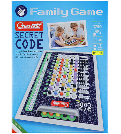 Quercetti Spil - Hemmelig Kode Quercetti Spil - Hemmelig Kode