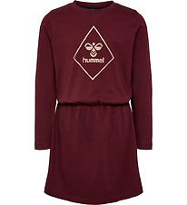 Hummel Kjole - hmlLuna - Winsor Wine/Tosa m. Glimmer Hummel Kjole - hmlLuna - Winsor Wine/Tosa m. Glimmer