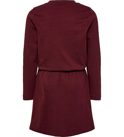 Hummel Kjole - hmlLuna - Winsor Wine/Tosa m. Glimmer