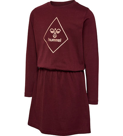 Hummel Kjole - hmlLuna - Winsor Wine/Tosa m. Glimmer Hummel Kjole - hmlLuna - Winsor Wine/Tosa m. Glimmer
