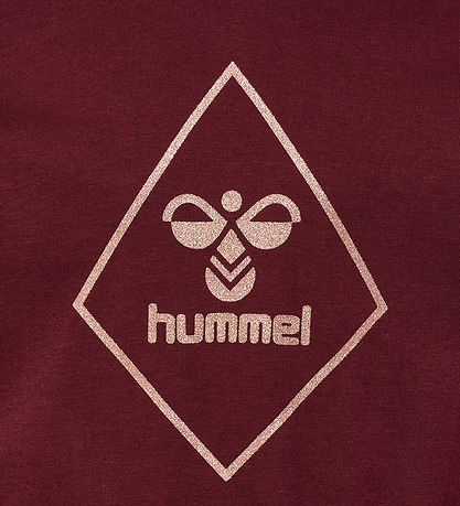 Hummel Kjole - hmlLuna - Winsor Wine/Tosa m. Glimmer Hummel Kjole - hmlLuna - Winsor Wine/Tosa m. Glimmer