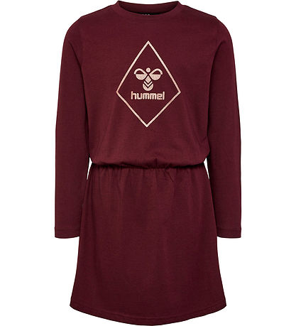 Hummel Kjole - hmlLuna - Winsor Wine/Tosa m. Glimmer Hummel Kjole - hmlLuna - Winsor Wine/Tosa m. Glimmer