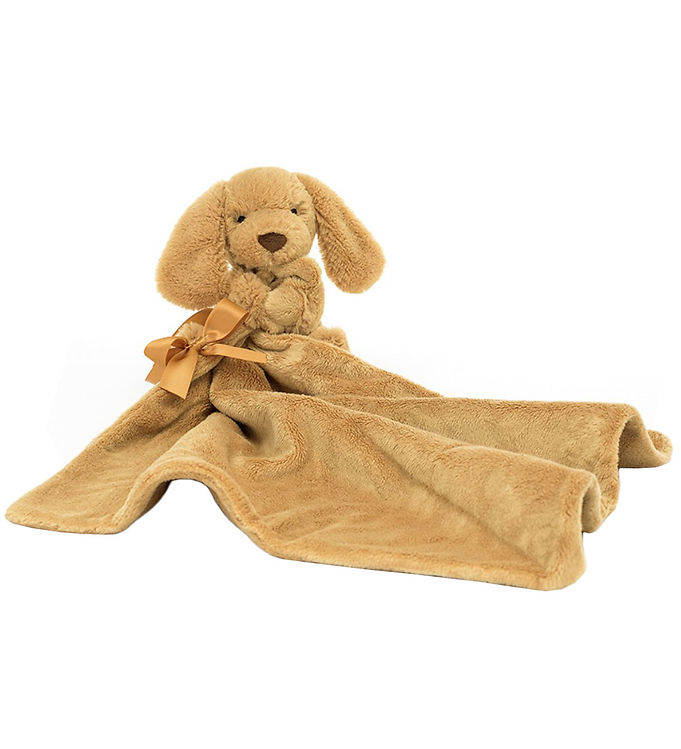 Jellycat Nusseklud - 34x34 cm - Bashful Toffee Puppy
