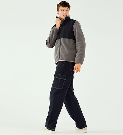 LMTD Bukser - Cargo - NlnUtizza - Black/White Stitches LMTD Bukser - Cargo - NlnUtizza - Black/White Stitches