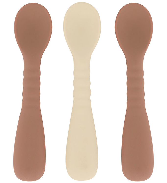 Mikk-Line Skeer - 3-pak - Silikone - Brown Sugar/White Swan