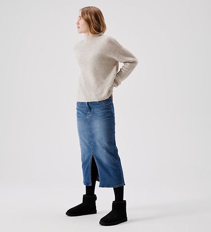 LMTD Nederdel - NlfTarianne - Dark Blue Denim LMTD Nederdel - NlfTarianne - Dark Blue Denim