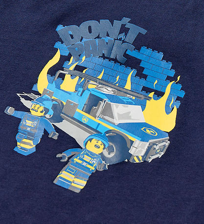 LEGO® City Bluse - LWTano 123 - Dark Navy m. Print