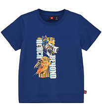 LEGO® Ninjago T-shirt - LWTano 132 - Dark Blue m. Print LEGO® Ninjago T-shirt - LWTano 132 - Dark Blue m. Print