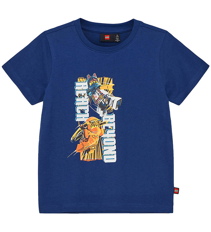 LEGO® Ninjago T-shirt - LWTano 132 - Dark Blue m. Print