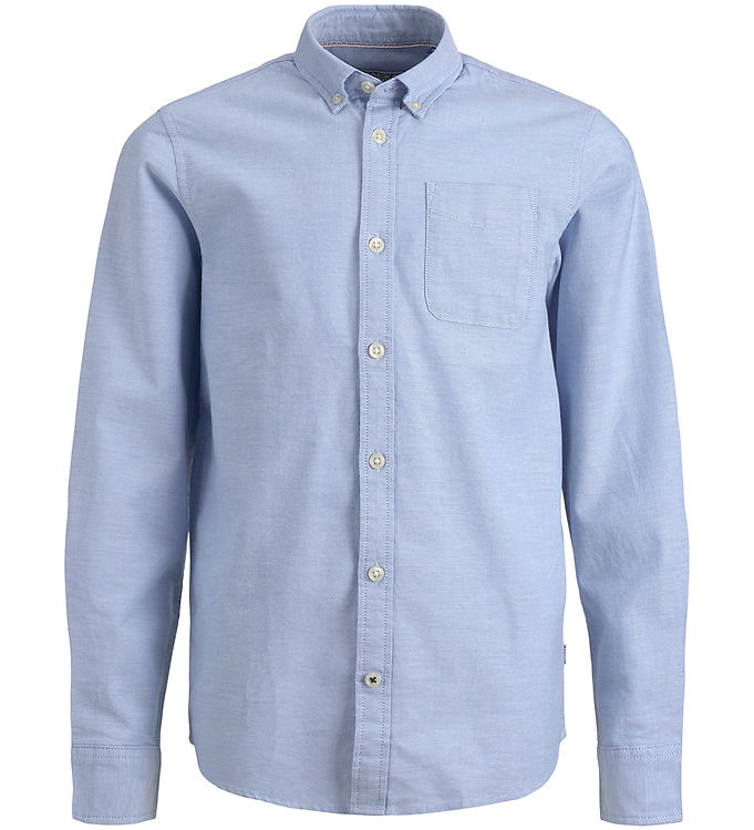 Jack & Jones Skjorte - JjEoxford - Cashmere Blue
