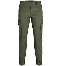 Jack & Jones Bukser - JpstPaul - Noos - Olive Night Jack & Jones Bukser - JpstPaul - Noos - Olive Night