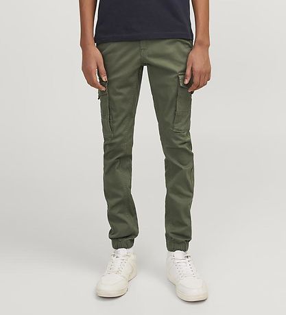 Jack & Jones Bukser - JpstPaul - Noos - Olive Night