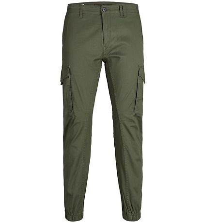 Jack & Jones Bukser - JpstPaul - Noos - Olive Night