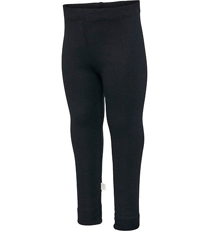 Hummel Leggings - Rib - hmlRene - Sort