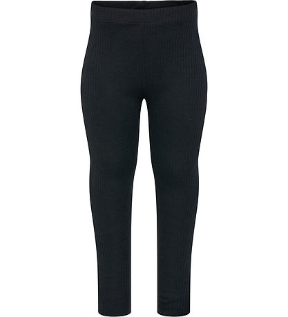Hummel Leggings - Rib - hmlRene - Sort