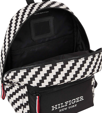 Tommy Hilfiger Rygsæk - Sort/Hvid