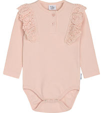 Hust and Claire Body l/æ - Rib - Belisia - Peach Dust m. Flæser Hust and Claire Body l/æ - Rib - Belisia - Peach Dust m. Flæser