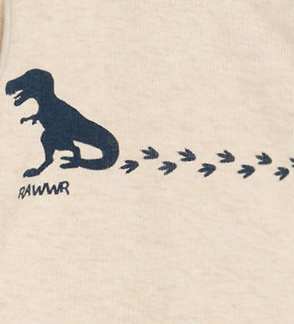 Hust and Claire Bluse - Sune - Wheat Melange m. Dino Hust and Claire Bluse - Sune - Wheat Melange m. Dino