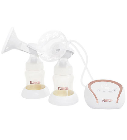 Neno Brystpumper - Elektrisk Bianco Double - Trådløse - Hvid Neno Brystpumper - Elektrisk Bianco Double - Trådløse - Hvid