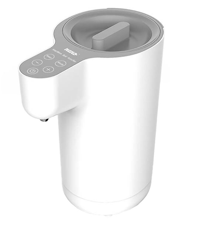 Vanddispenser til modermælkserstatning neno Aqua, grå/hvid 1,1 l