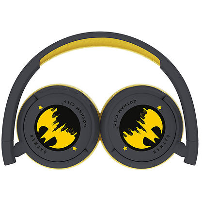 OTL Høretelefoner - Batman - On-Ear Junior - Wireless - Sort/Gul OTL Høretelefoner - Batman - On-Ear Junior - Wireless - Sort/Gul