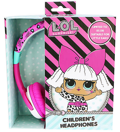 OTL Høretelefoner - LOL - On-Ear Junior - Pink/Turkis OTL Høretelefoner - LOL - On-Ear Junior - Pink/Turkis