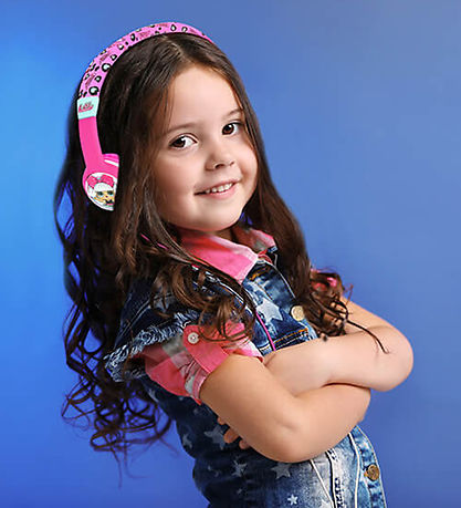 OTL Høretelefoner - LOL - On-Ear Junior - Pink/Turkis OTL Høretelefoner - LOL - On-Ear Junior - Pink/Turkis