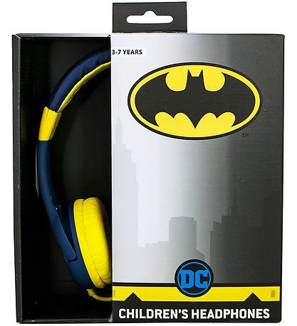 OTL Høretelefoner - Batman - On-Ear Junior - Blå/Gul