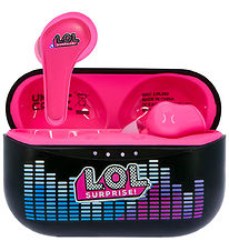 OTL Høretelefoner - LOL - TWS - In-Ear - Sort/Pink OTL Høretelefoner - LOL - TWS - In-Ear - Sort/Pink