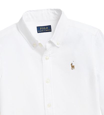 Polo Ralph Lauren Skjorte - Hvid Polo Ralph Lauren Skjorte - Hvid