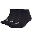 adidas Performance Ankelstrømper - 3-pak - Sort/Hvid adidas Performance Ankelstrømper - 3-pak - Sort/Hvid