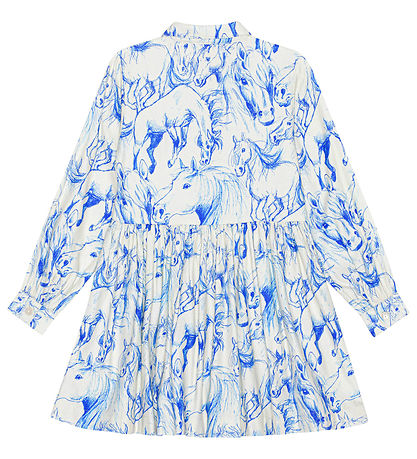 Molo Kjole - Christy - Blue Horses Molo Kjole - Christy - Blue Horses