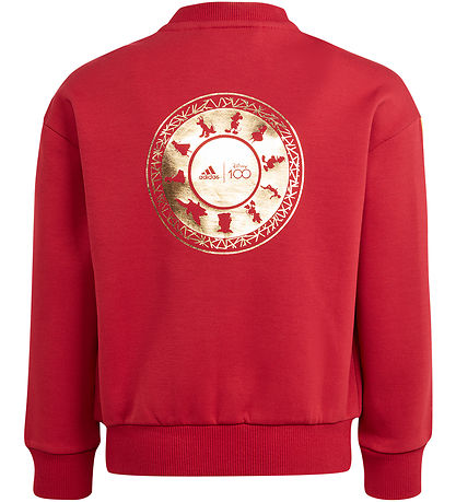 adidas Performance Cardigan - LK DY 100 TT - Rød/Guld m. Disney adidas Performance Cardigan - LK DY 100 TT - Rød/Guld m. Disney