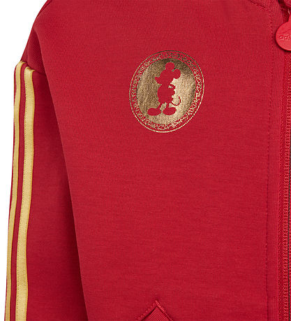 adidas Performance Cardigan - LK DY 100 TT - Rød/Guld m. Disney