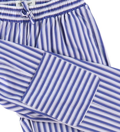 Sofie Schnoor Girls Bukser - Navy Striped Sofie Schnoor Girls Bukser - Navy Striped