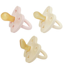 Hevea Sutter - 0-3 mdr - 3-pak - Naturgummi -  Girl Mix Hevea Sutter - 0-3 mdr - 3-pak - Naturgummi -  Girl Mix