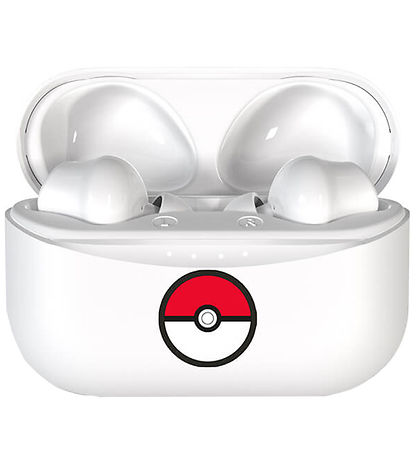 OTL Høretelefoner - Pokemon - TWS - In-Ear - Hvid/Rød OTL Høretelefoner - Pokemon - TWS - In-Ear - Hvid/Rød