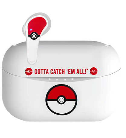 OTL Høretelefoner - Pokemon - TWS - In-Ear - Hvid/Rød OTL Høretelefoner - Pokemon - TWS - In-Ear - Hvid/Rød