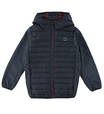 Jack & Jonas Dynejakke - JjeMulti - Noos - Navy Blazer m. Rød Jack & Jonas Dynejakke - JjeMulti - Noos - Navy Blazer m. Rød